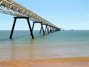 Salt Loading Jetty, Back Beach, Onslow, Western Australia
